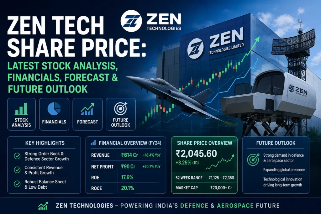 Zen Tech share price