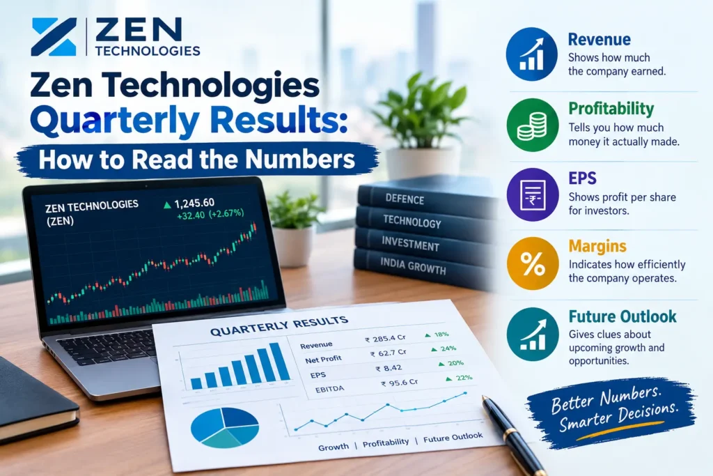 Zen Technologies quarterly results