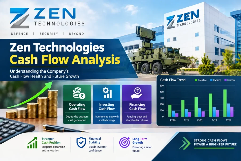 Zen Technologies cash flow analysis